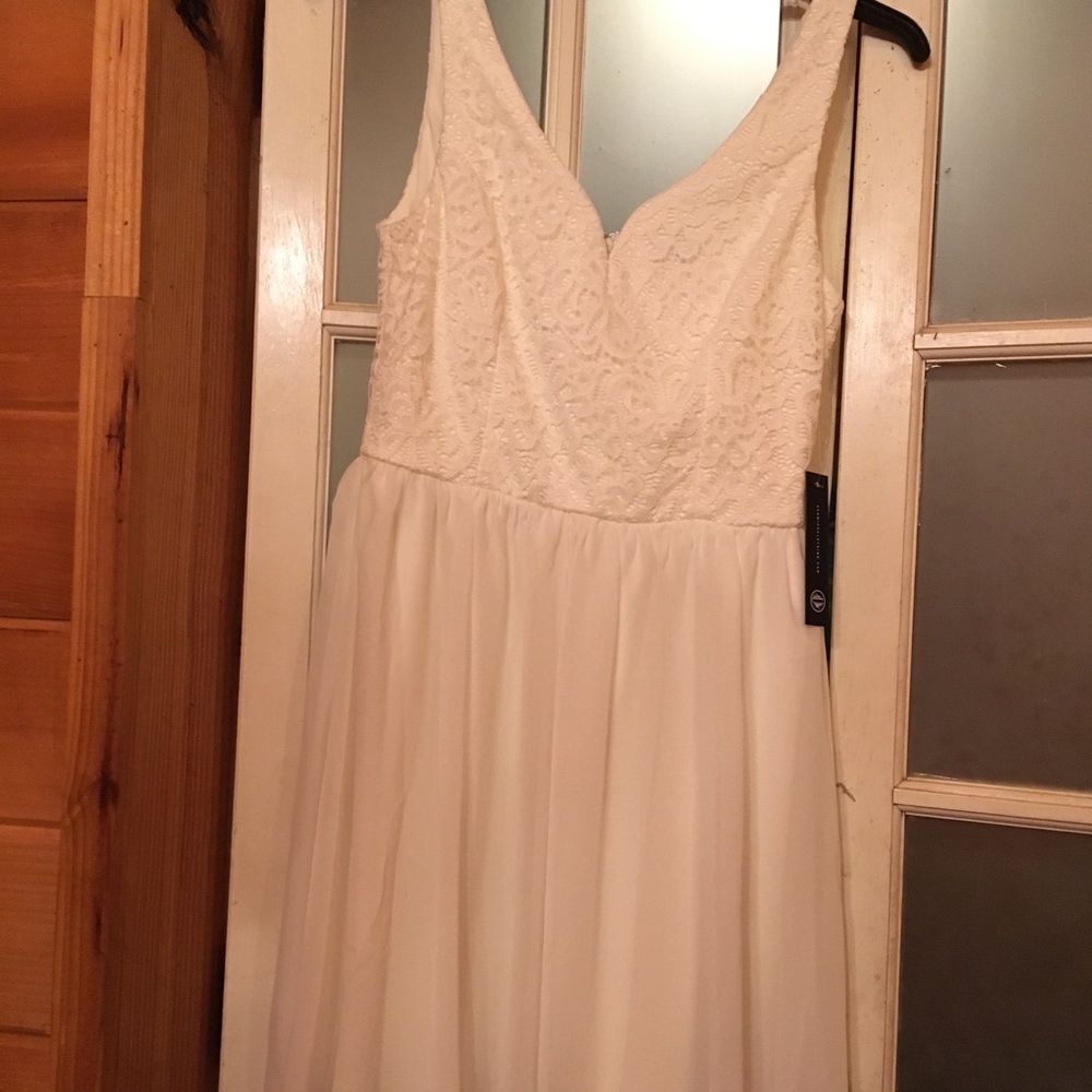 White dress